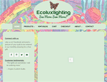 Tablet Screenshot of ecoluxlighting.com